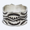 Silver Ring by Darrell Cadman- 9.5