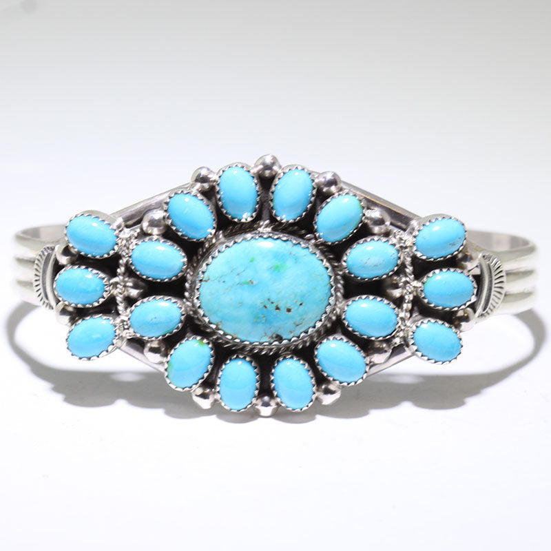 Turquoise Bracelet by Karlene Goodluck 6"