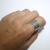 Silver Ring by Darrell Cadman- 7.5