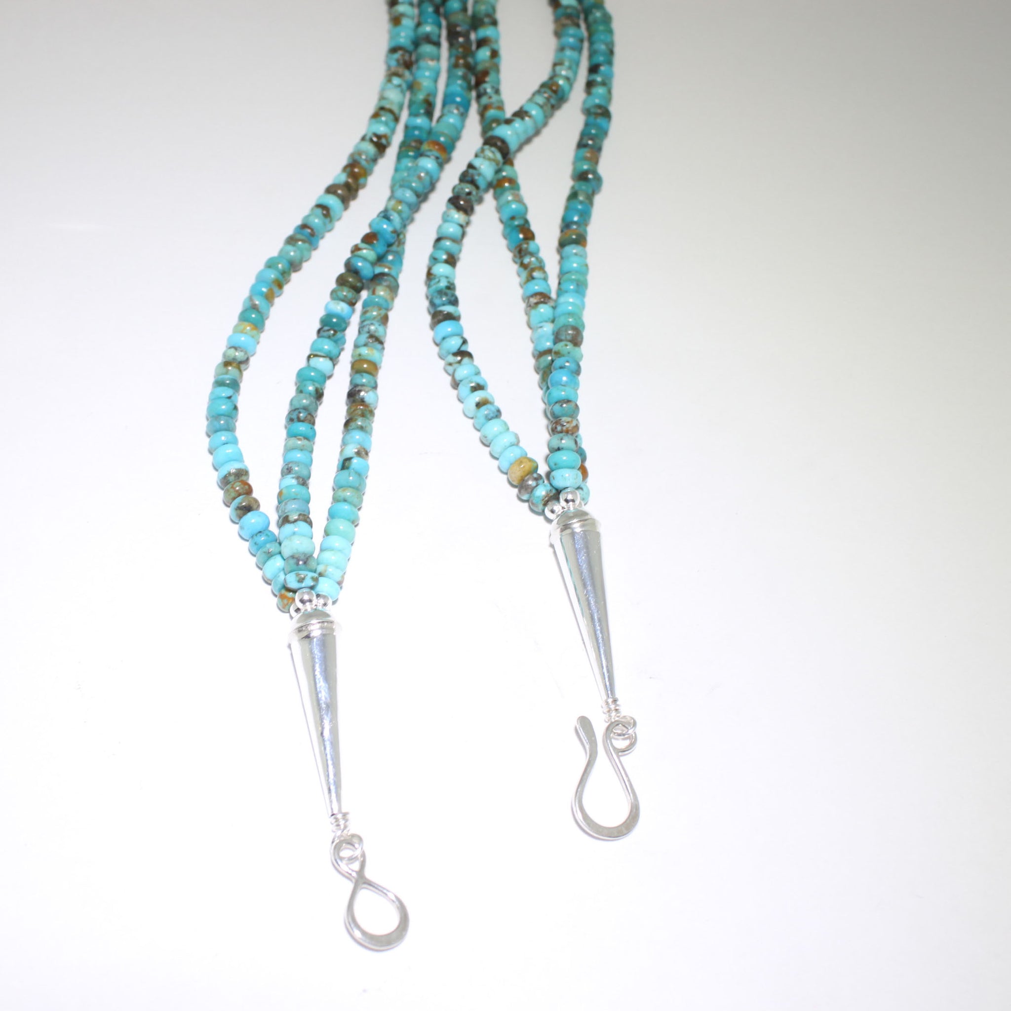 Iron Mountain Turqouise  Necklace by Reva Goodluck