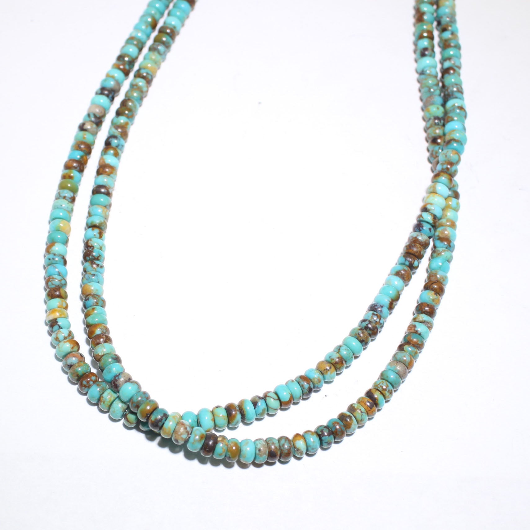 Iron Mountain Turqouise  Necklace by Reva Goodluck
