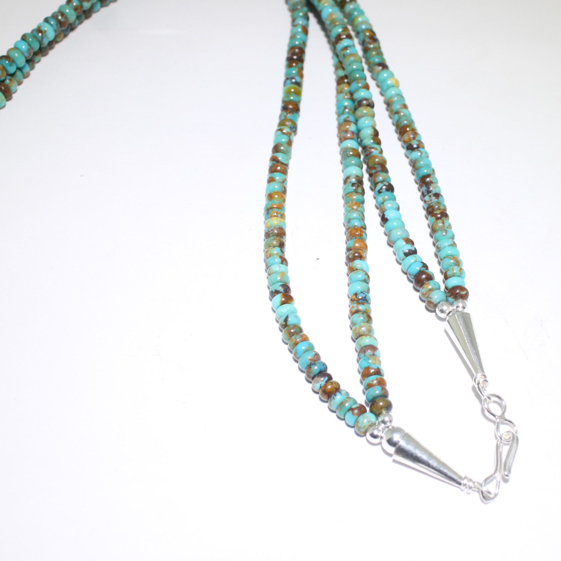 Iron Mountain Turqouise  Necklace by Reva Goodluck