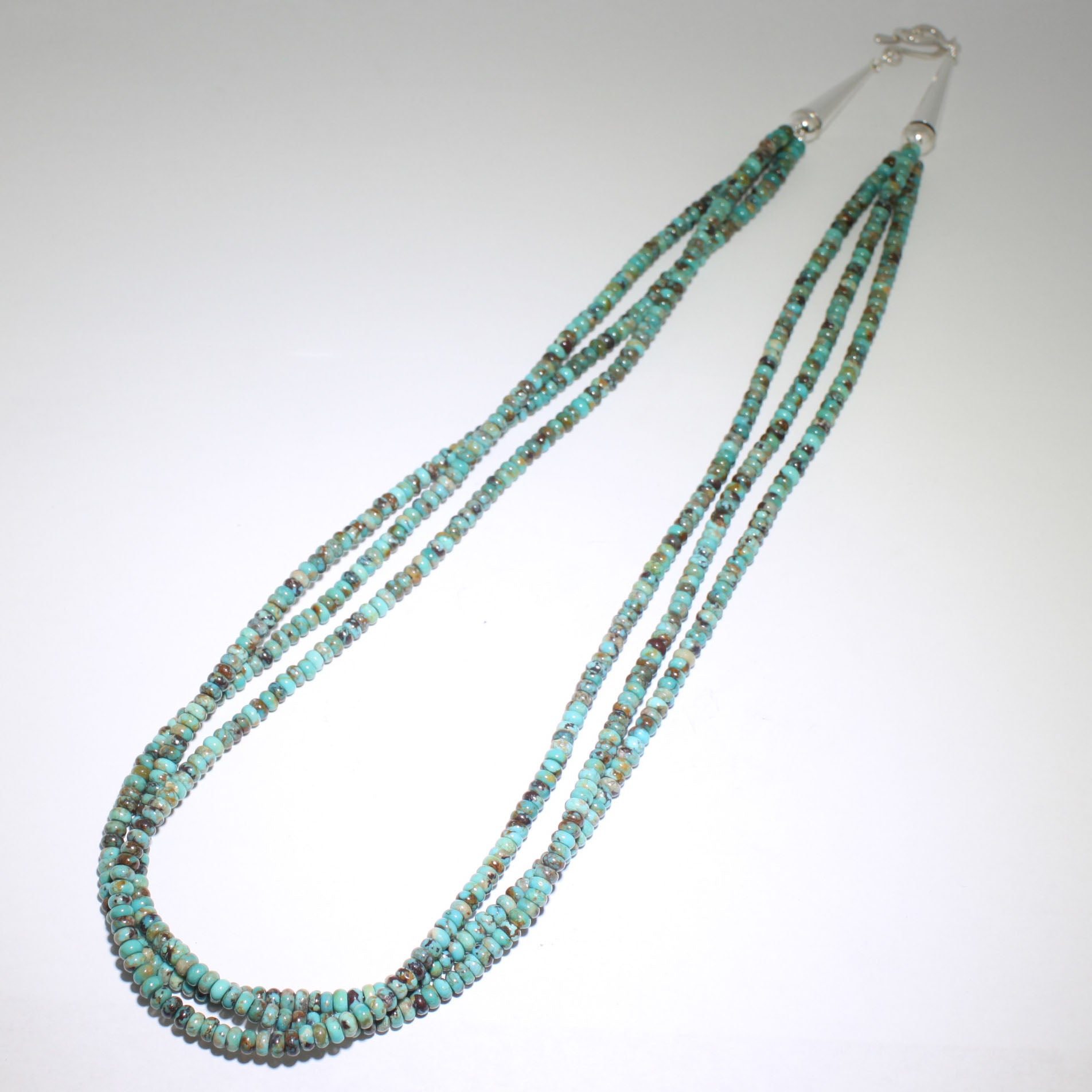 Iron Mountain Turqouise  Necklace by Reva Goodluck