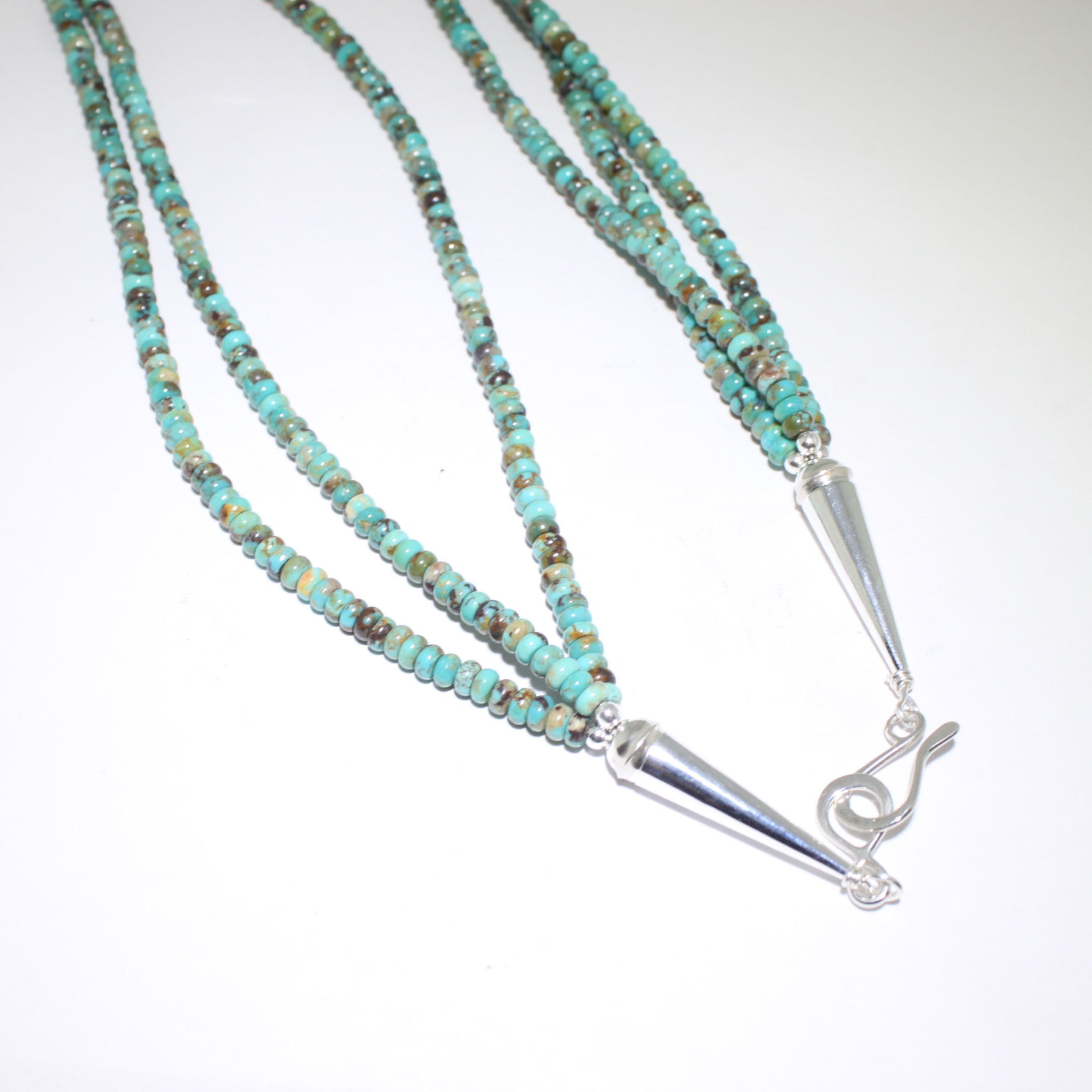 Iron Mountain Turqouise  Necklace by Reva Goodluck