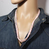 Pink Concho shell Necklace by Reva Goodluck
