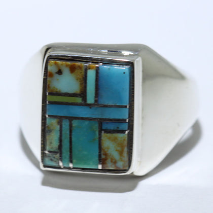 Inlay Ring by Patricia/Edward Becenti- 10