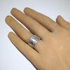 Silver Ring by Arnold Goodluck- 9