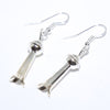 Silver Earrings by Navajo