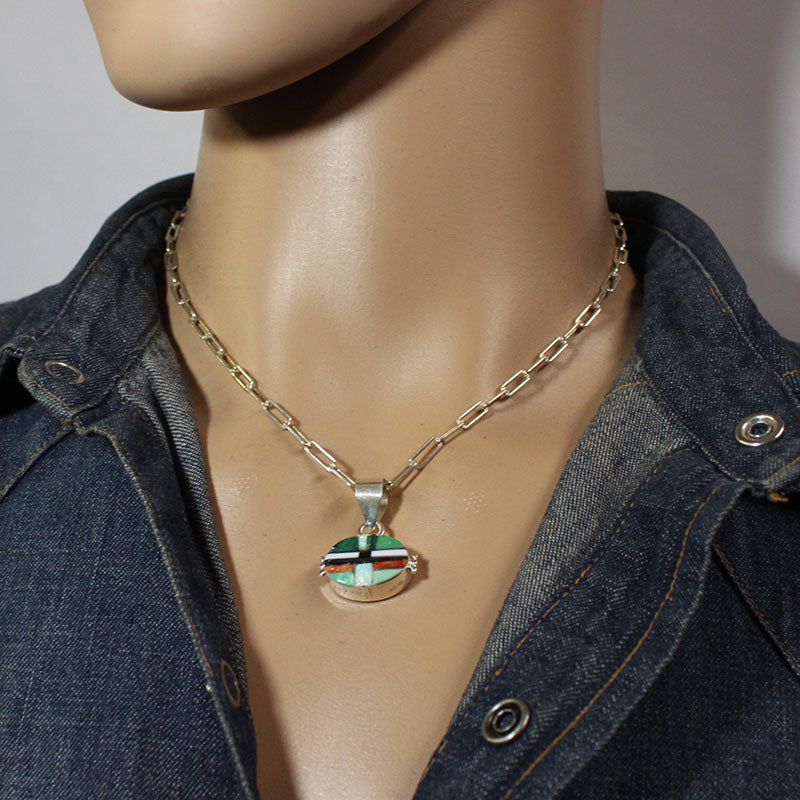 Inlay Pendant by Navajo