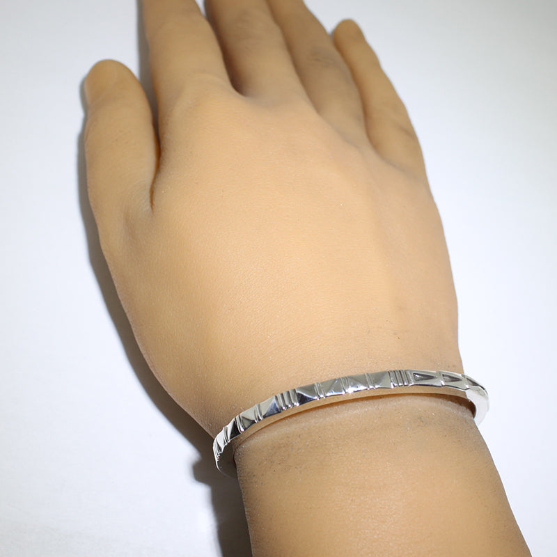 Silver Bracelet by Jennifer Curtis 5-1/4"