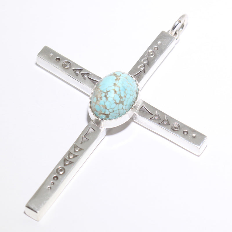 Cross Pendant by Aaron Peshlakai