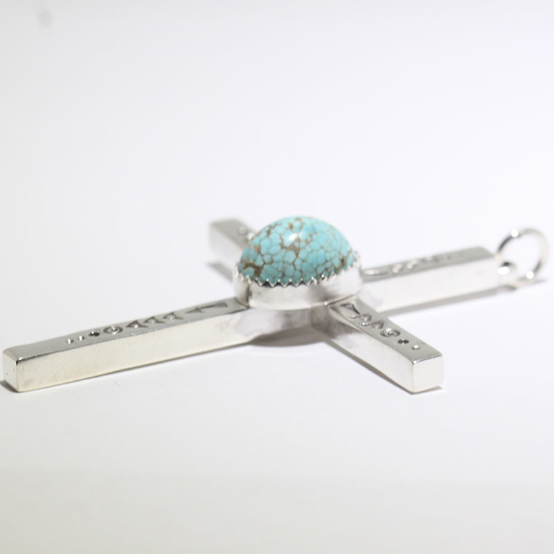Cross Pendant by Aaron Peshlakai