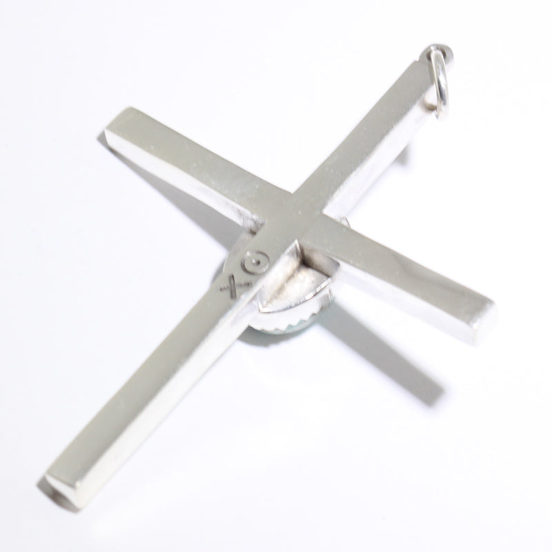 Cross Pendant by Aaron Peshlakai