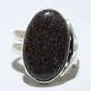 Dinosaur bone Ring by Steve Yellowhorse- 7.5