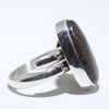 Dinosaur bone Ring by Steve Yellowhorse- 7.5