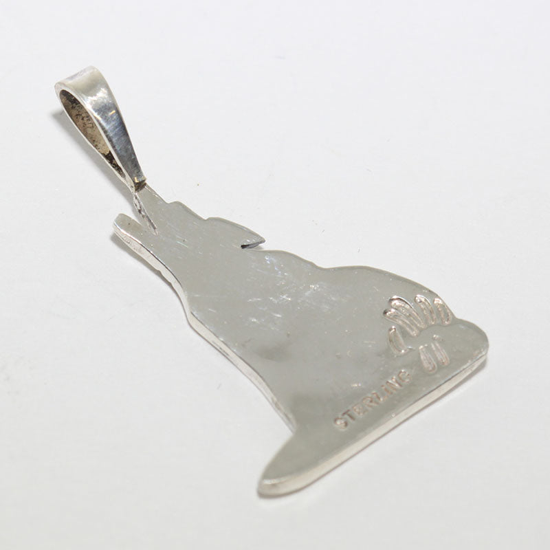 Silver Pendant by Willis Humeyestewa