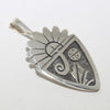Silver Pendant by Willis Humeyestewa