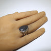 Dinosaur bone Ring by Steve Yellowhorse- 7.5