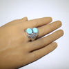 Turquoise Ring by Navajo- 13.5