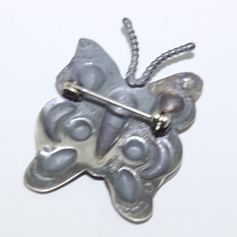 Silver Pendant by Gabrielle Yazzie