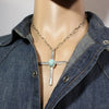 Cross Pendant by Aaron Peshlakai