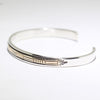 14K & Silver Bracelet by Bruce Morgan (0.20")