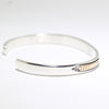 14K & Silver Bracelet by Bruce Morgan (0.20")