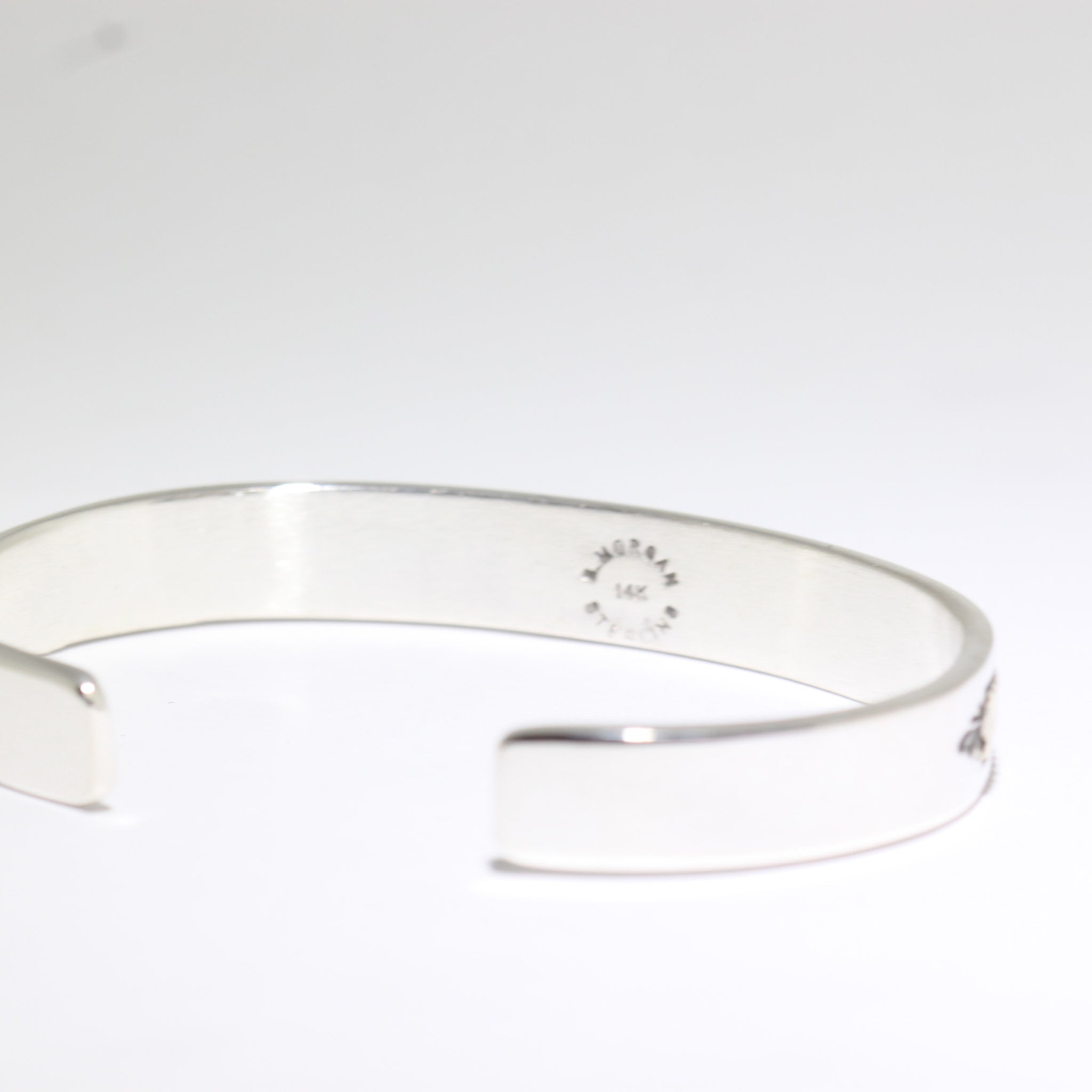 14K & Silver Bracelet by Bruce Morgan (0.37")