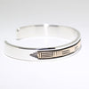 14K & Silver Bracelet by Bruce Morgan (0.37")
