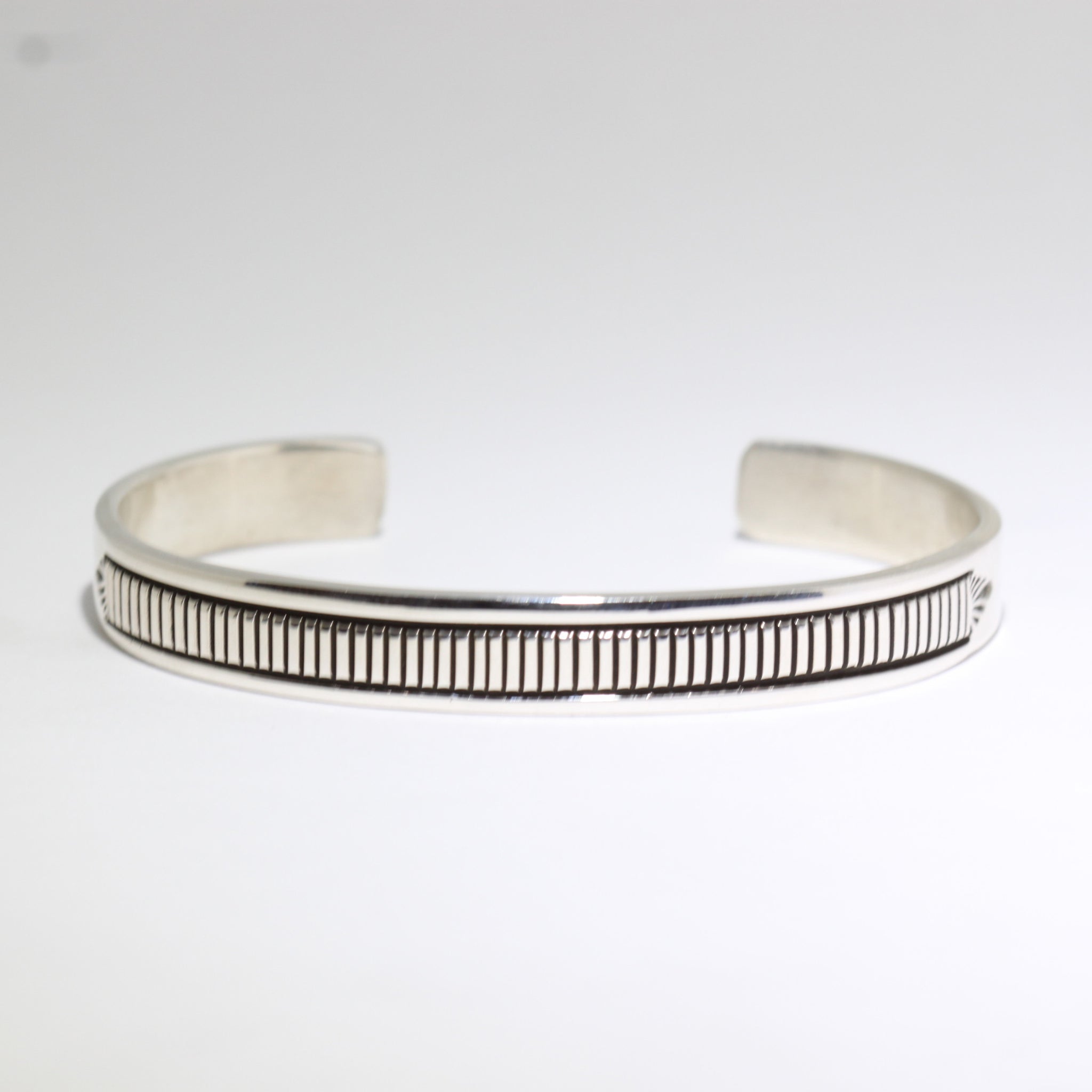 Silver Bracelet by Bruce Morgan (0.37")