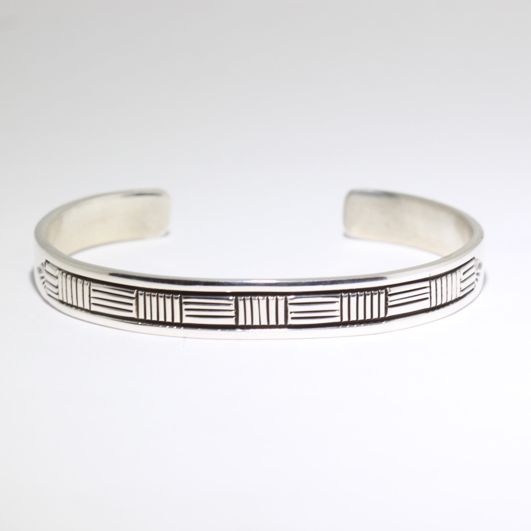 Silver Bracelet by Bruce Morgan (0.37")