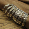 14K & Silver Bracelet by Bruce Morgan (0.37")