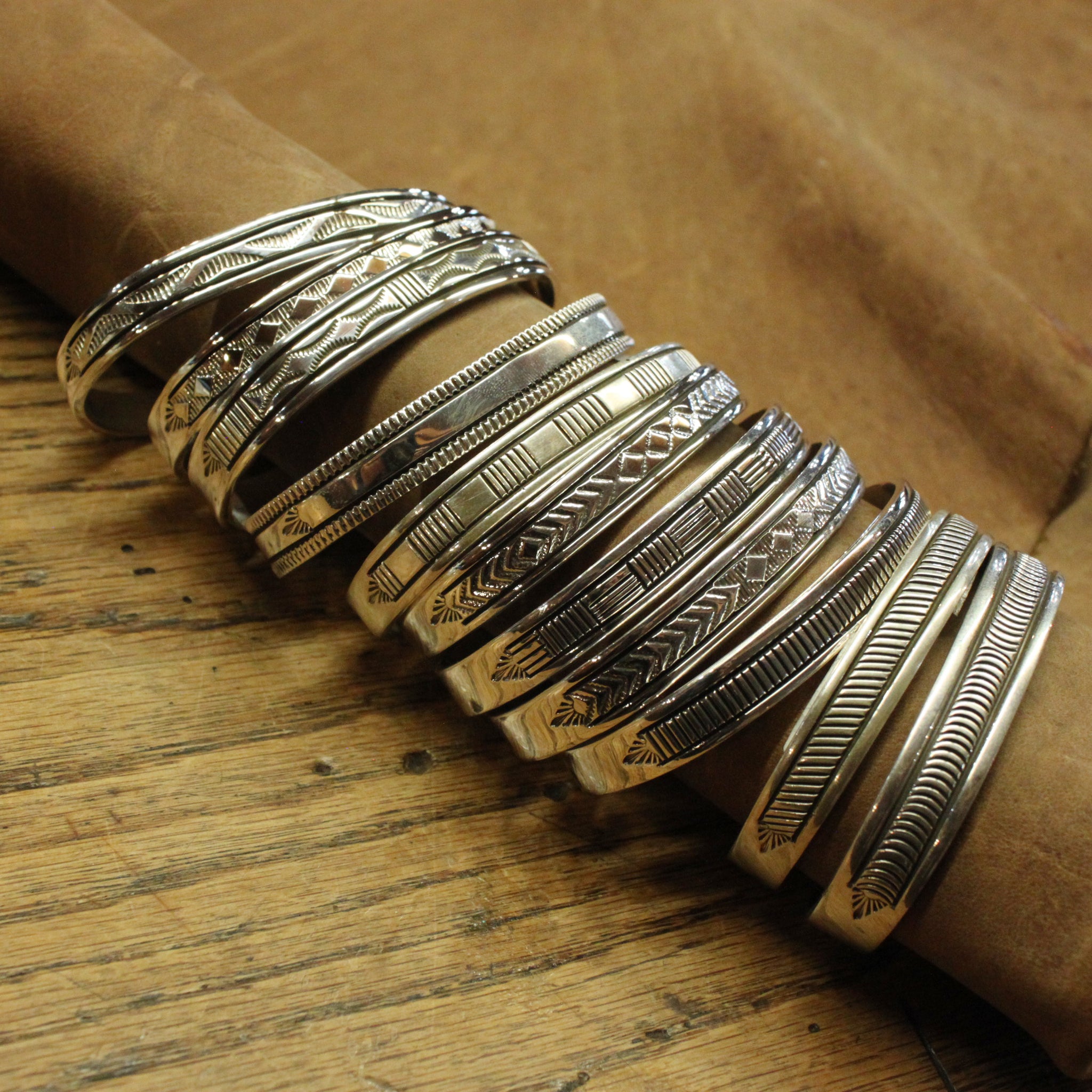 Silver Bracelet by Bruce Morgan (0.37")