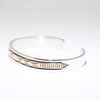 14K & Silver Bracelet by Bruce Morgan (0.37")