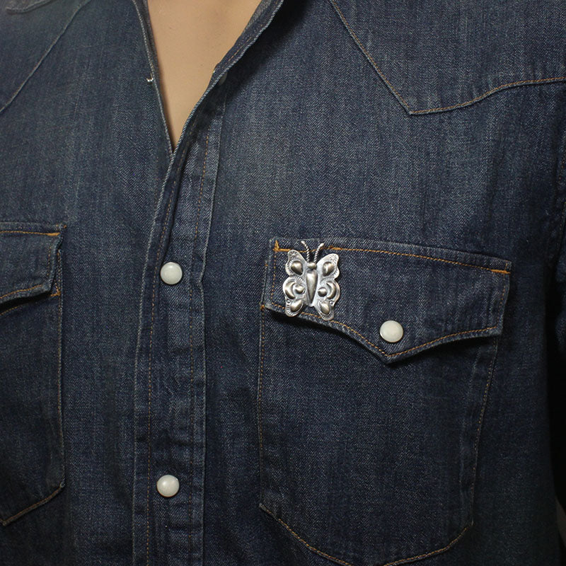 Silver Pendant by Gabrielle Yazzie