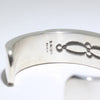 Heavy Silver Bracelet by Bruce Morgan 5-1/2"