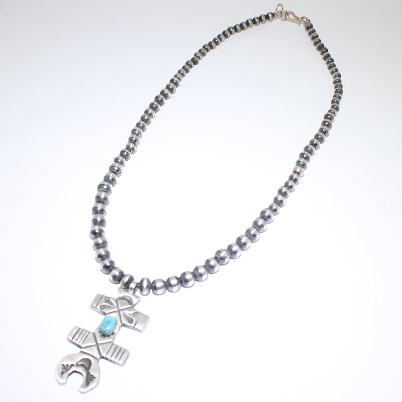 Silver Necklace by Navajo