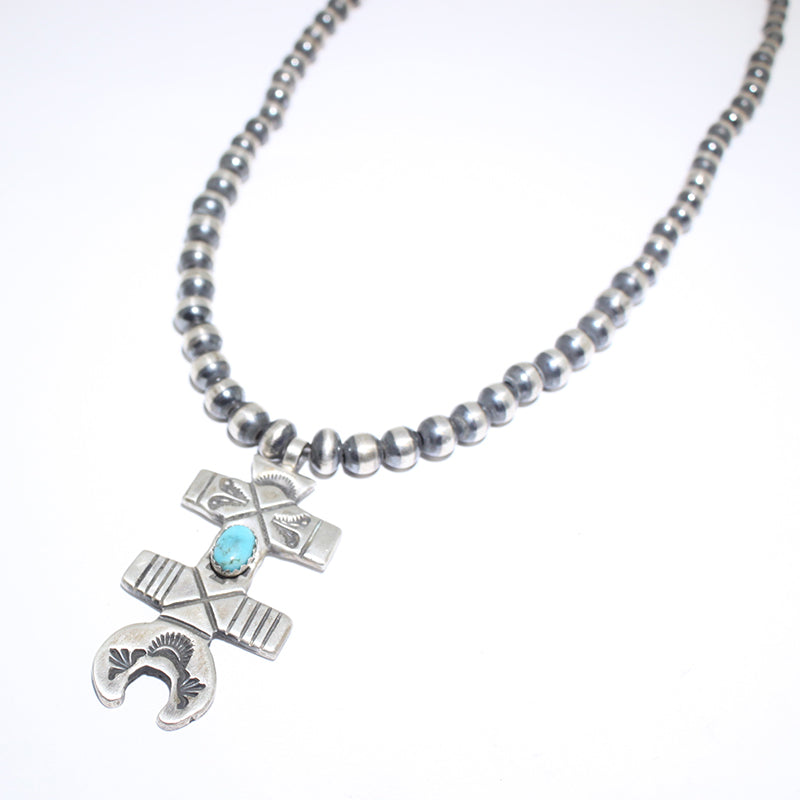 Silver Necklace by Navajo
