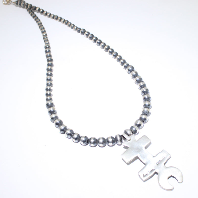 Silver Necklace by Navajo