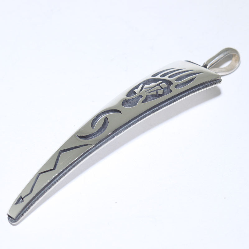 Silver Pendant by Clifton Mowa