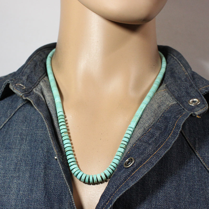 Heishi Necklace by Calvin Lovato