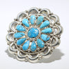 Turquoise Ring by Navajo- 13.5