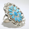 Turquoise Ring by Navajo- 13.5