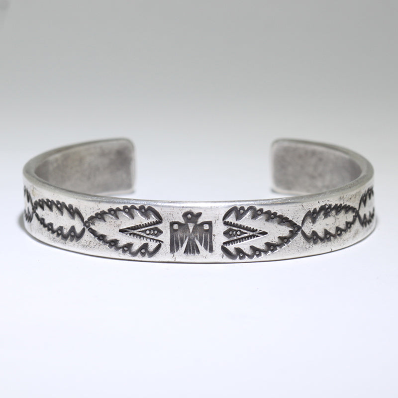 Coin Silver Bracelet by Falcon Trading Co. 6"
