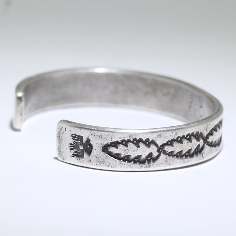 Coin Silver Bracelet by Falcon Trading Co. 6"