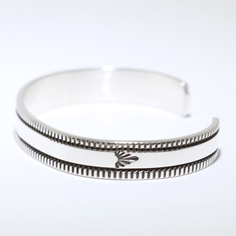 Silver Bracelet by Bruce Morgan (0.37")