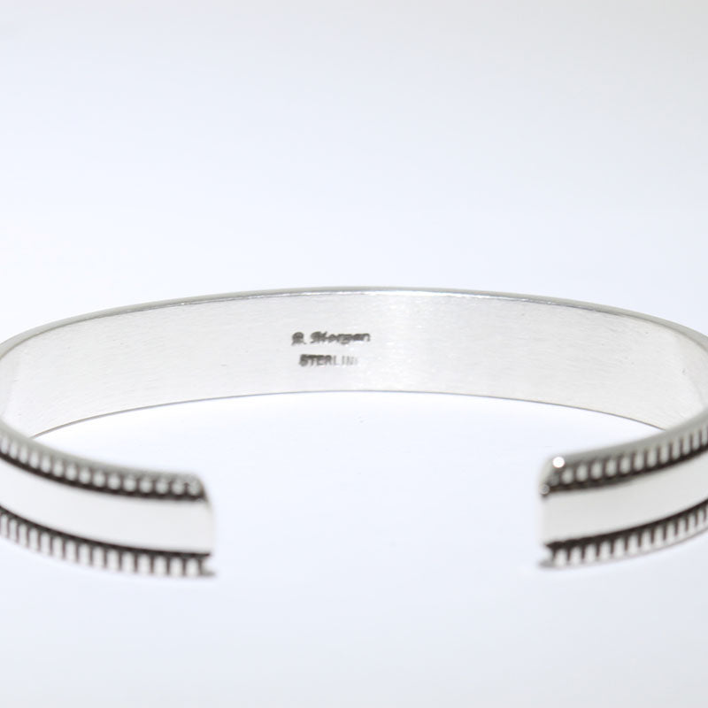 Silver Bracelet by Bruce Morgan (0.37")