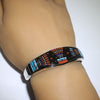 Micro Inlay Bracelet by Erwin Tsosie 5-1/4"