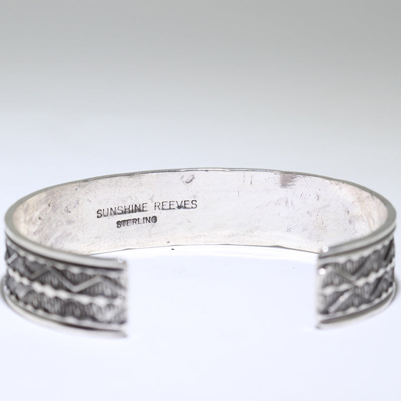 Silver Bracelet by Sunshine Reeves 5-1/4"