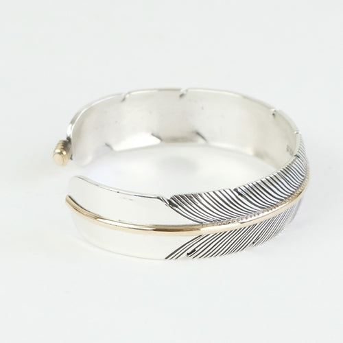 Feather Bracelet by Harvey Mace (0.5")  *Select bracelet size